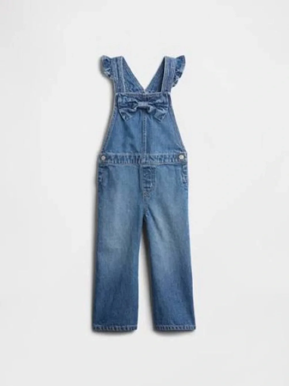 babyGap Embroidered Denim Overalls